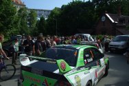 Rallye Český Krumlov: První vozy, které dorazily do cíle soutěže